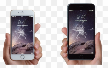 Iphone 6 Cracked Screen Png 9 Image - 7 Outline