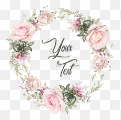 Roses Vector Png Picture 2237699 - Light Pink Flower Wreath,Flores Png