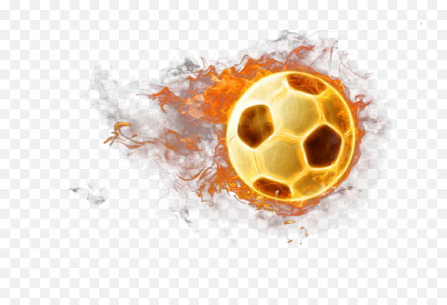 Football Gold Goldenfootball Footballfire Fireball - Fire Transparent Background Soccer Ball Png,Gold Ball Png