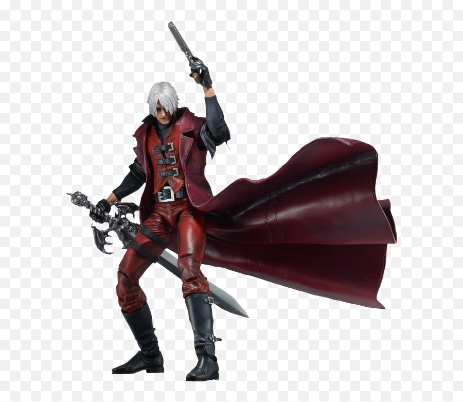 Details About Devil May Cry - Dante 7 Action Figurenec44800 Devil May Cry Dante Figure Png,Devil May Cry Logo Png