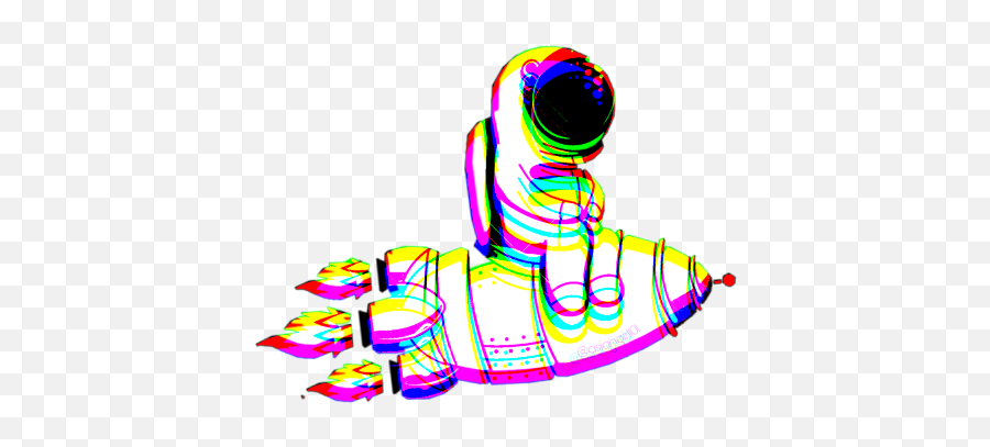 Astronaut Glitch Scastronaut Scglitchy - Astronaut Clipart Graphic Design Png,Glitch Png