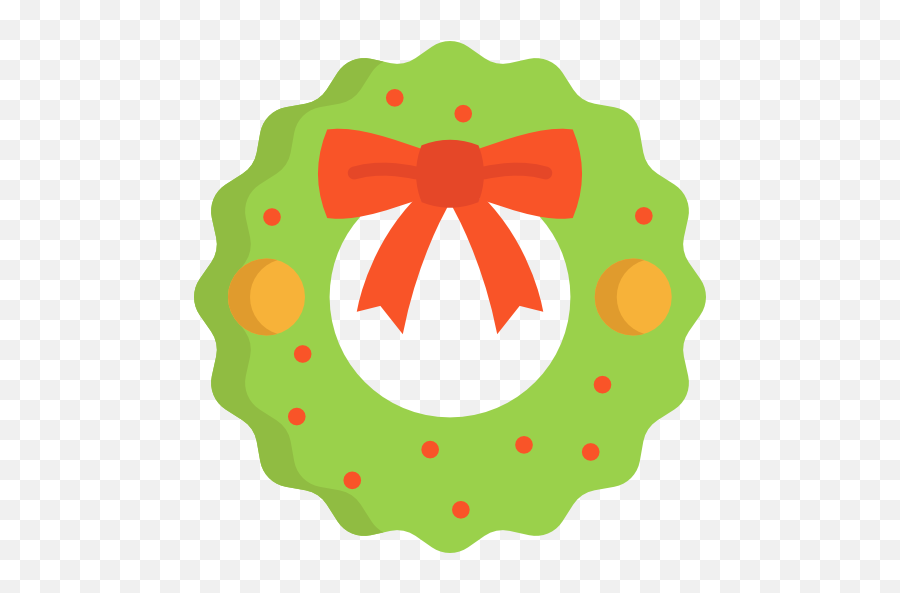 Christmas Wreath - Free Christmas Icons Circle Png,Christmas Wreath Png Transparent
