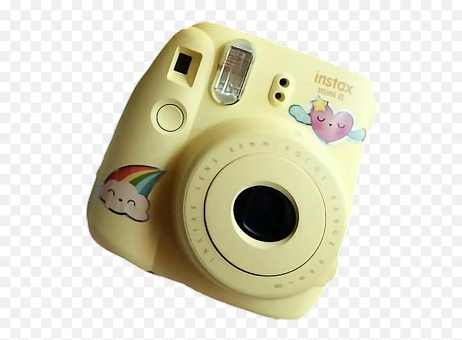 Yellow Popular Polaroid Instax Mini Instaxmini 2018 Tre - Transparent Yellow Polaroid Camera Png,Polaroid Camera Png