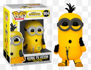 Kevin Kung Fu Glow Us Exclusive Vinyl - Funko Pop Kung Fu Kevin Png,Gru Transparent