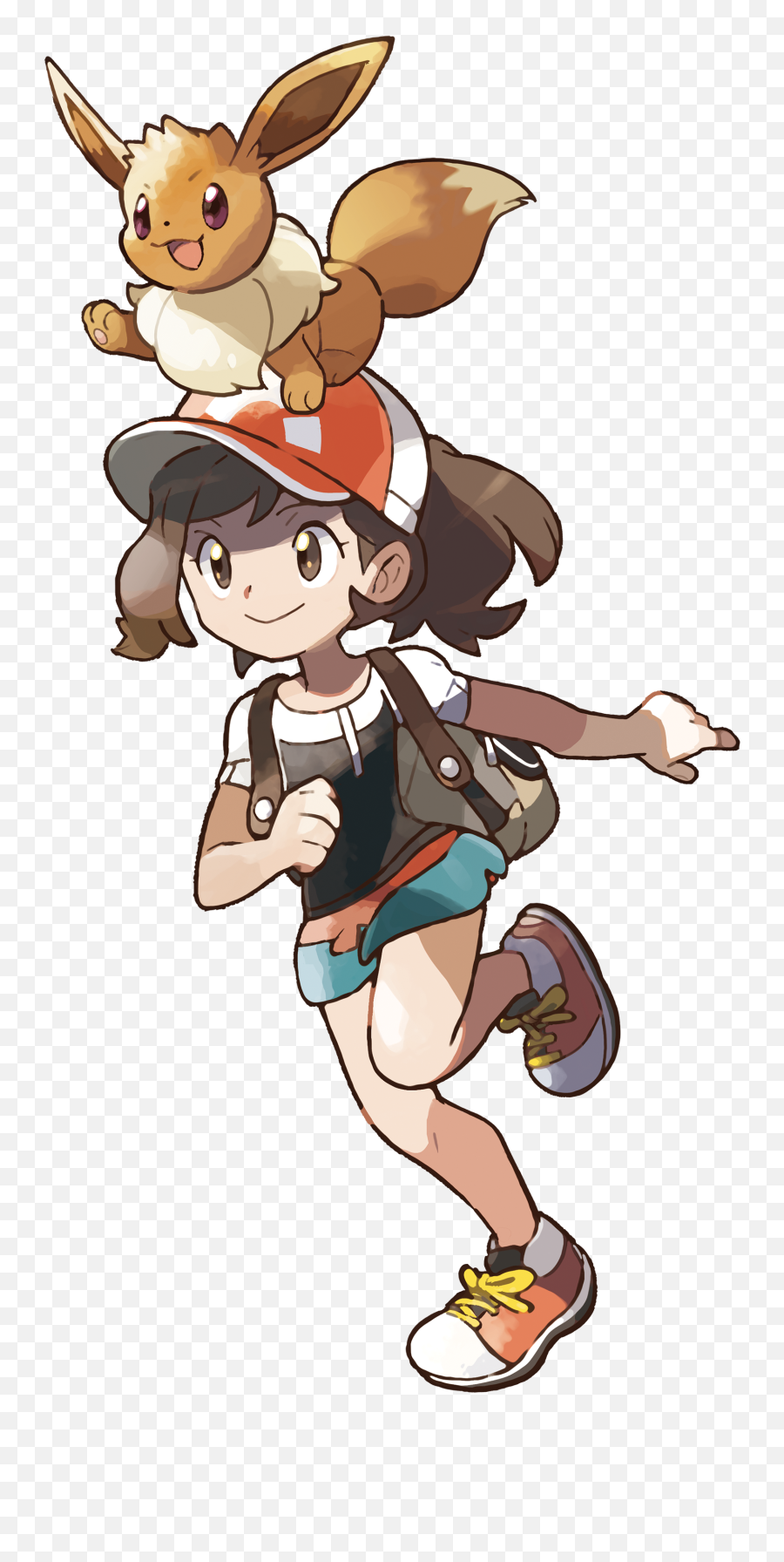 Lets Go Pikachu Eevee Female - Elaine Pokemon Png,Eevee Png