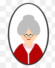 Grandma Clipart Png Picture 525737 - Granny Clipart,Caillou Png