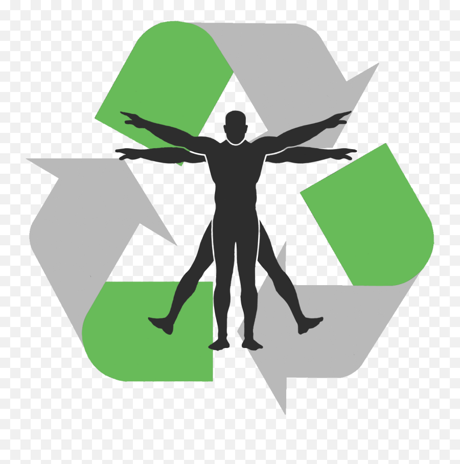 Transparent Background Recycling Png Cartoon - Vector Vitruvian Man Png,Recycling Png