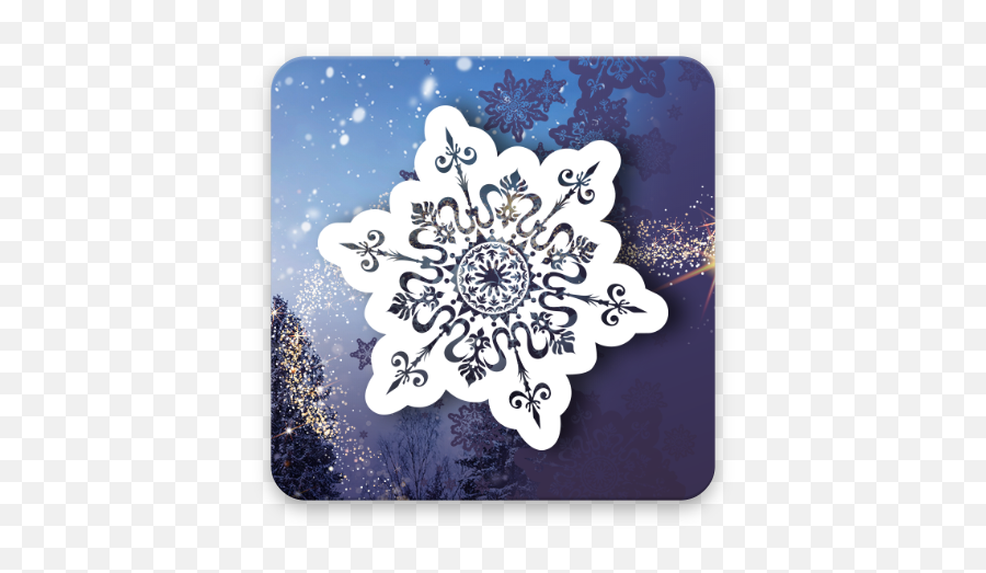 Winter Snowflake Theme - Zinnia Png,Snowflake Emoji Png