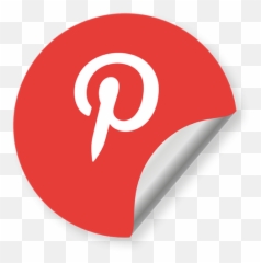 Download Pinterest Social Media Icon - Logos Png Grey
