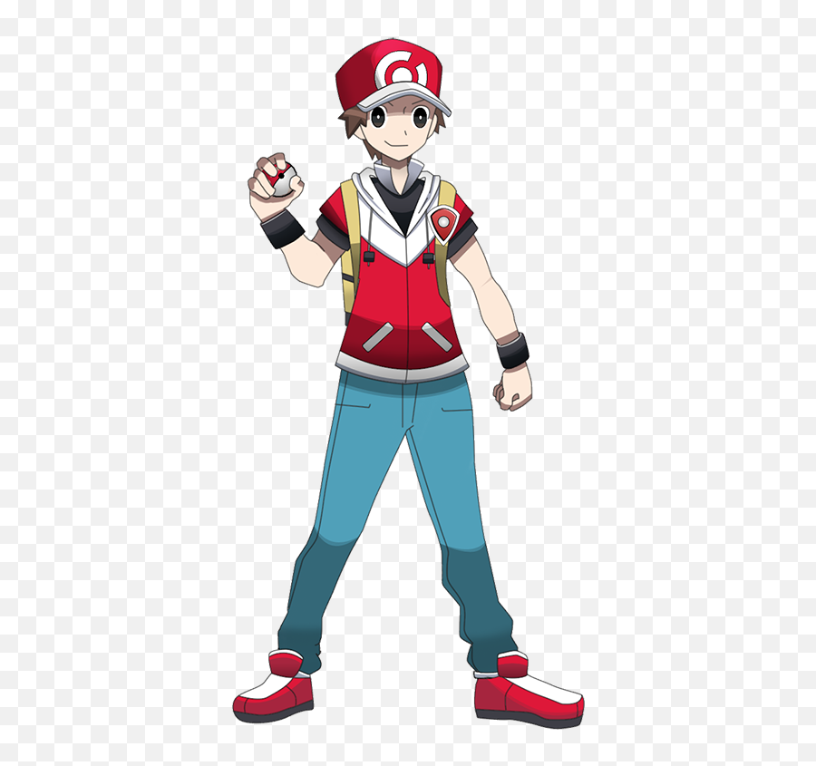 Pokemon Trainer - Pokemon Trainer Red Clothes Png,Pokemon Red Png