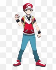 Pokemon Trainer - Red Clothes png