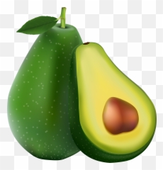 Avocado Png Fruit Transparent - Clipart Images Of Avocado,Avacado Png