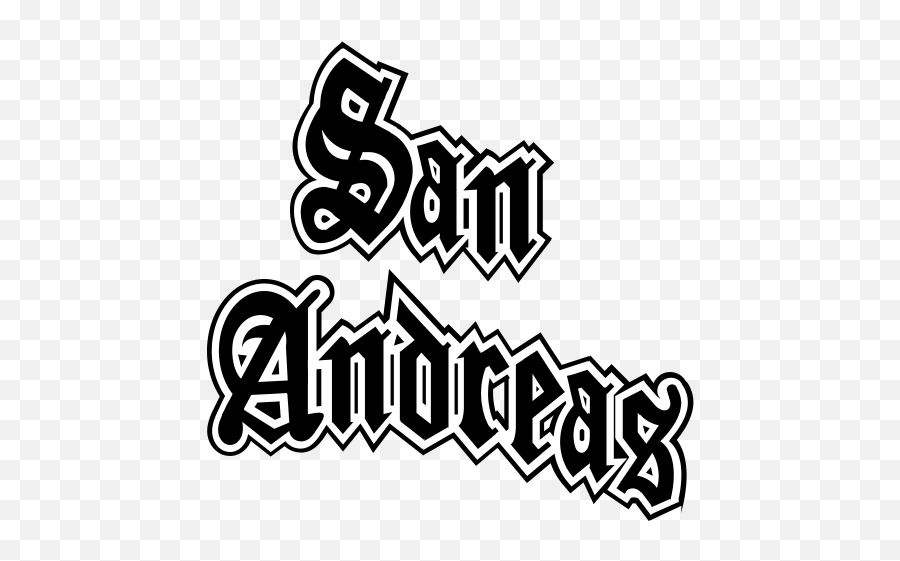 San Andreas Grand Theft San Andreas Pnggta San Andreas Logo Free