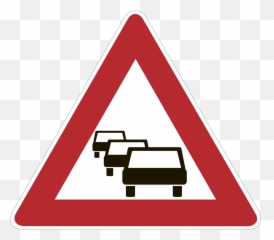Jam Traffic Sign Shield - Traffic Jam Sign Png,Street Sign Png