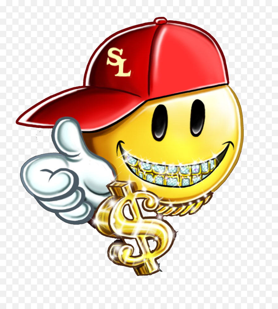 Gold Nugget Style - Emoji With Gold Teeth Png,Grillz Png - free ...