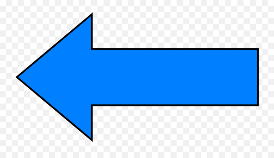 Arrows Blue - Blue Arrow Pointing Left Png,Blue Arrow Png