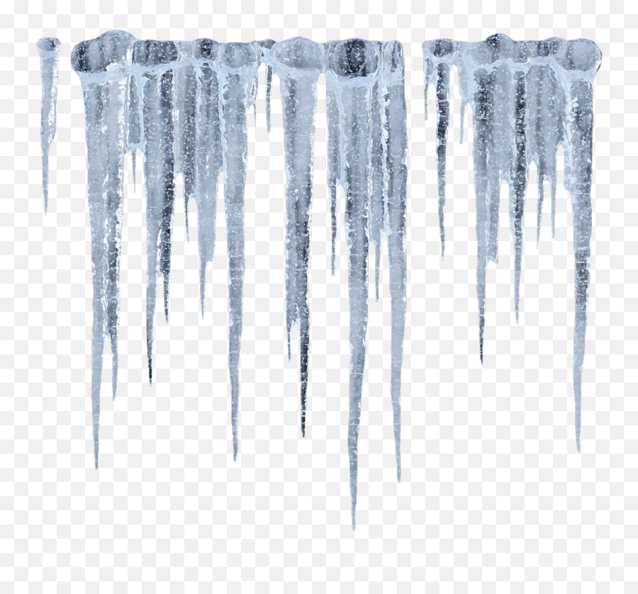 Icicle Icicles Water Frost Winter Sticker By Rachele - Icicle Png,Icicle Png