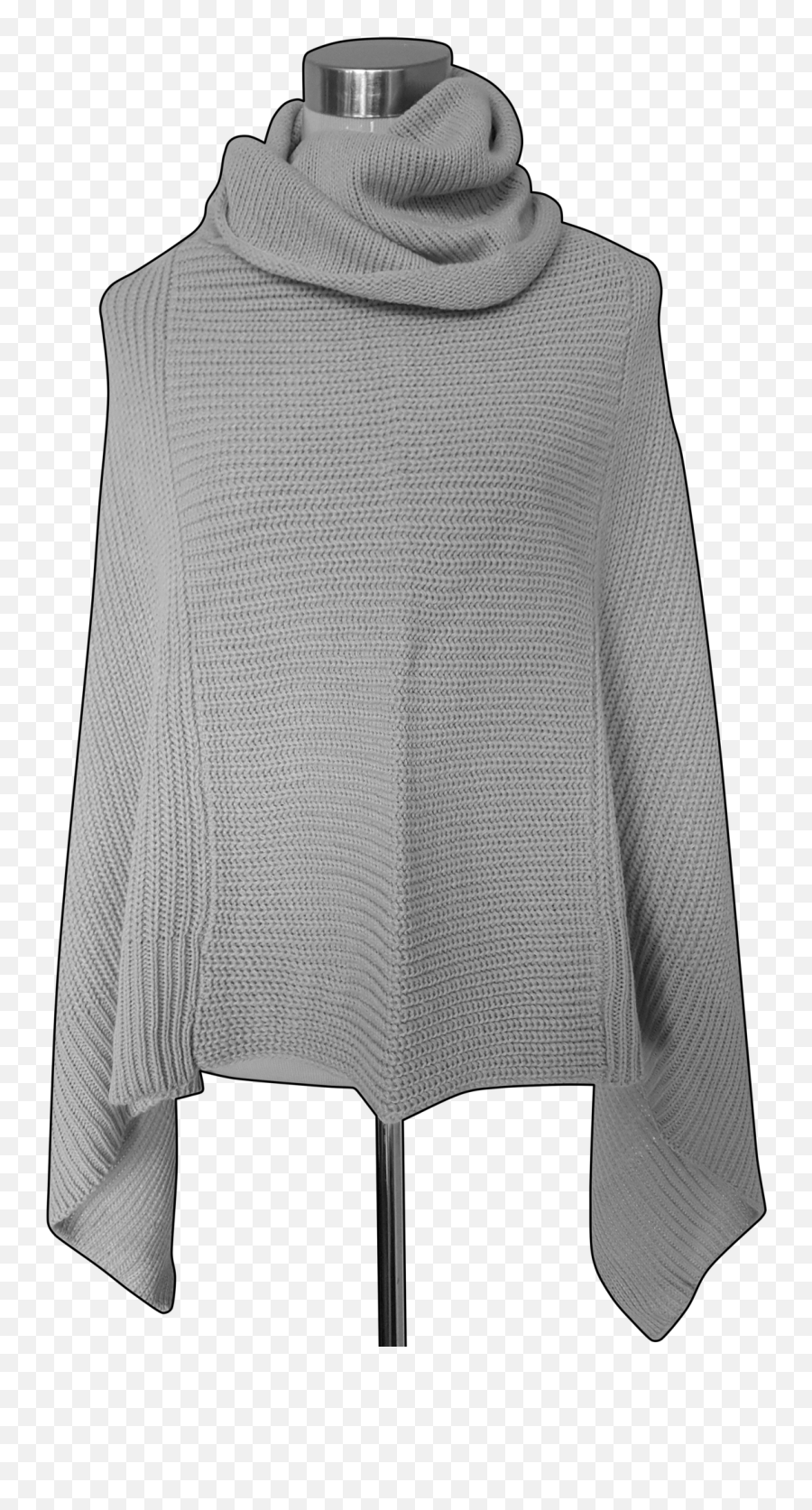 Download Knit Poncho - Sweater Full Size Png Image Pngkit Sweater,Poncho Png