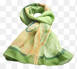 Artemis Chiffon Schal Grün - Scarf Png,Artemis Png
