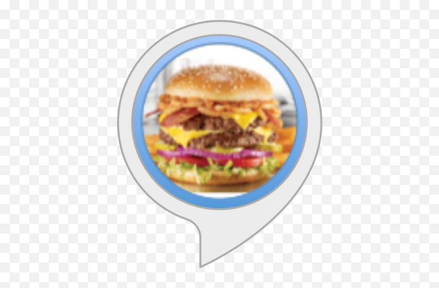 Amazoncom Fast Food Checker Alexa Skills - 39 Megapixel Photo Of A Burger Png,Checker Png