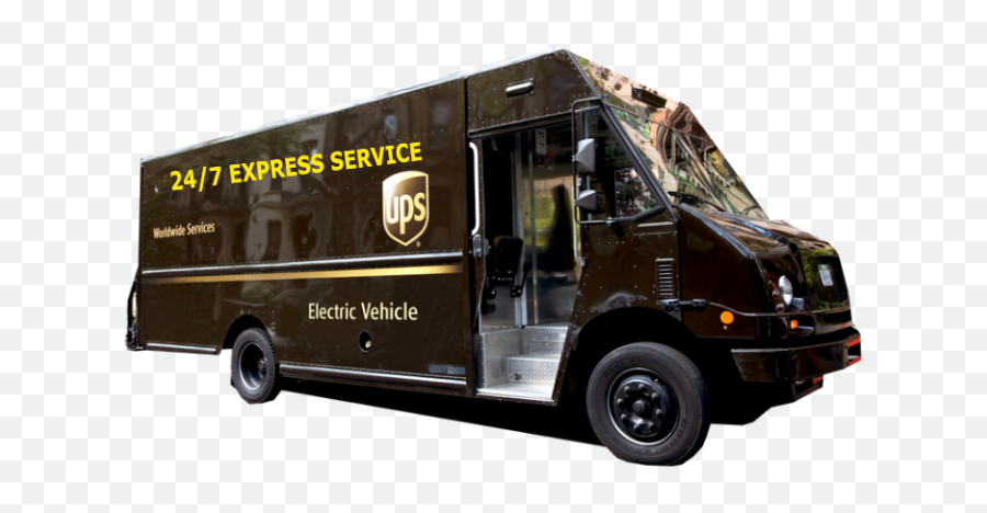Ups New Delivery Truck Transparent Png - Ups Vehicles,Delivery Truck Png