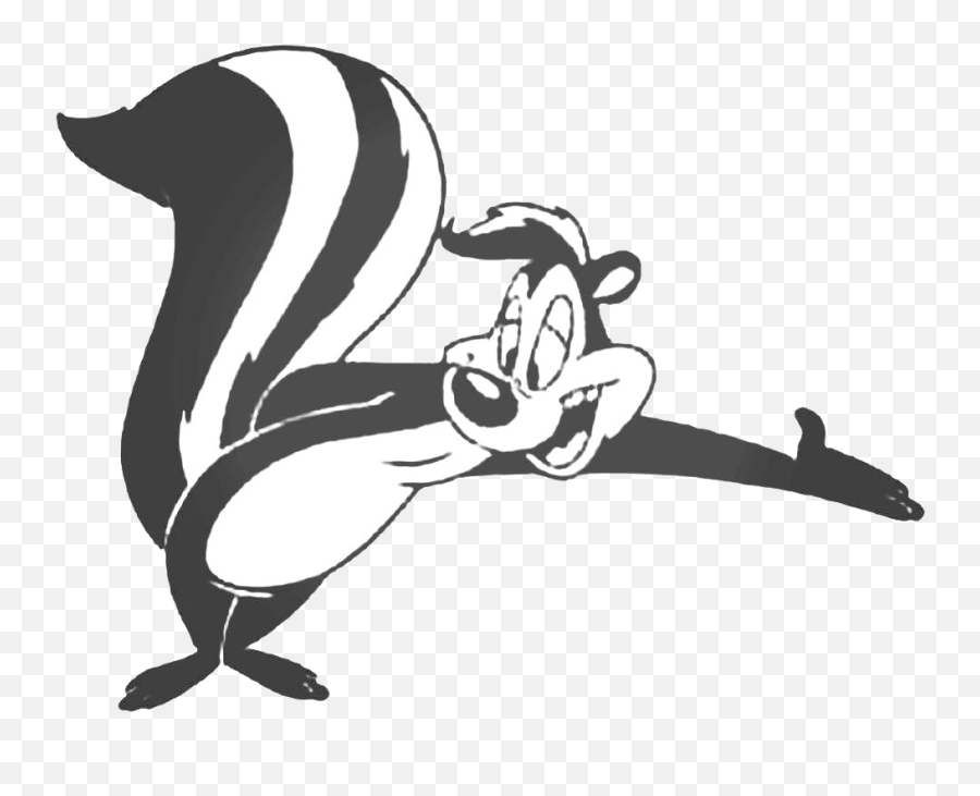 Pope Le Pew Png Free Image Download - Looney Tunes Looney Tunes All Characters Vector,Pope Hat Png