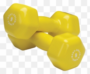 Dumbbell Png Yellow