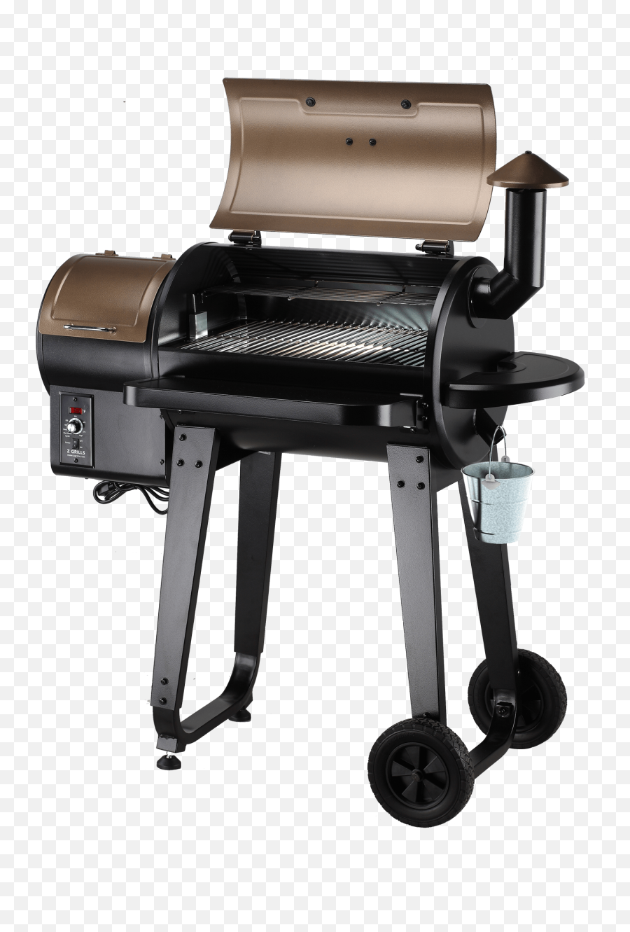 Z Grills Zpg - 450a Wood Pellet Barbecue Grill And Smoker With Digital Temperature Controls Perfect Family Size Backyard Bbq Grill Z Grill Pellet Grill Png,Bbq Transparent