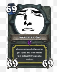 Wtf Yaranaika By Recyclebin - Meme Center Priest Weapon Hearthstone png