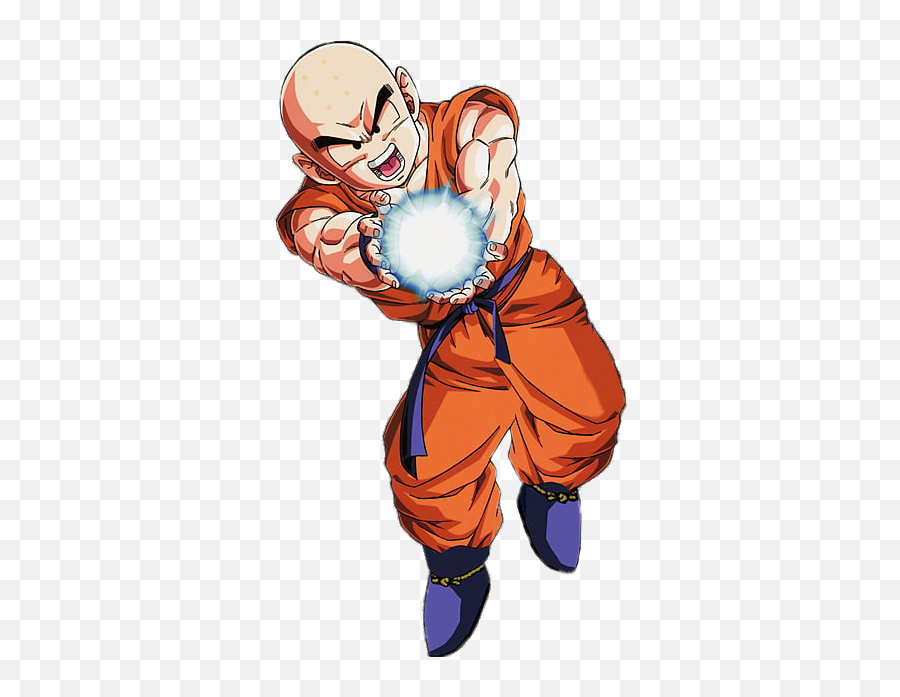 Dragon Ball In Hands Of Krillin Png Image - Dragon Ball Krillin Png,Krillin Png