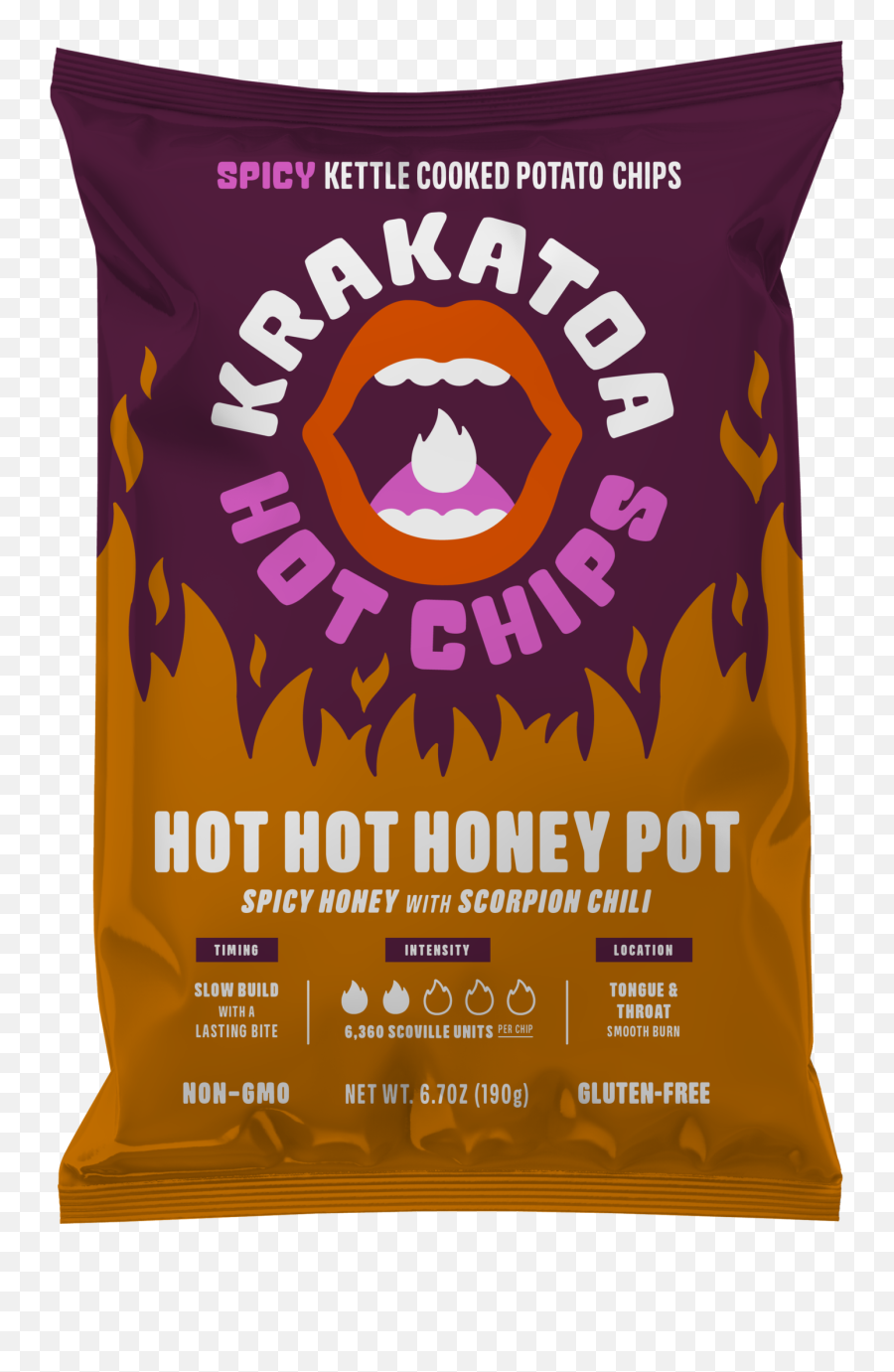 Hot Honey Pot U2013 Krakatoa Chips - Krakatoa Hot Hot Honey Pot Png,Honey Pot Png