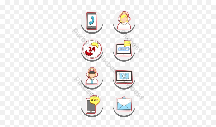 Customer Service Icon Templates Free Psd U0026 Png Vector - Smart Device,Service Icon Png