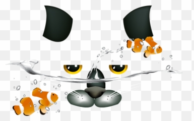 Painted Cats And Vector Goldfish Free - Peces png