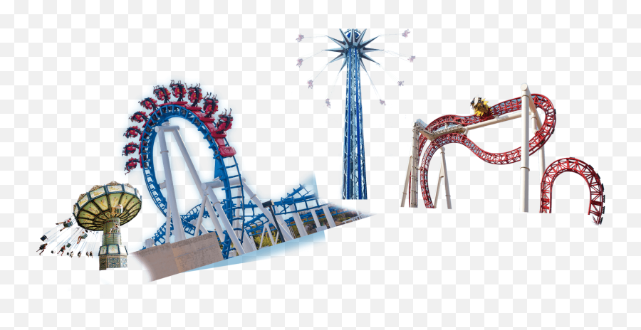 More Fun - Amusement Park Roller Coaster Png,Roller Coaster Png