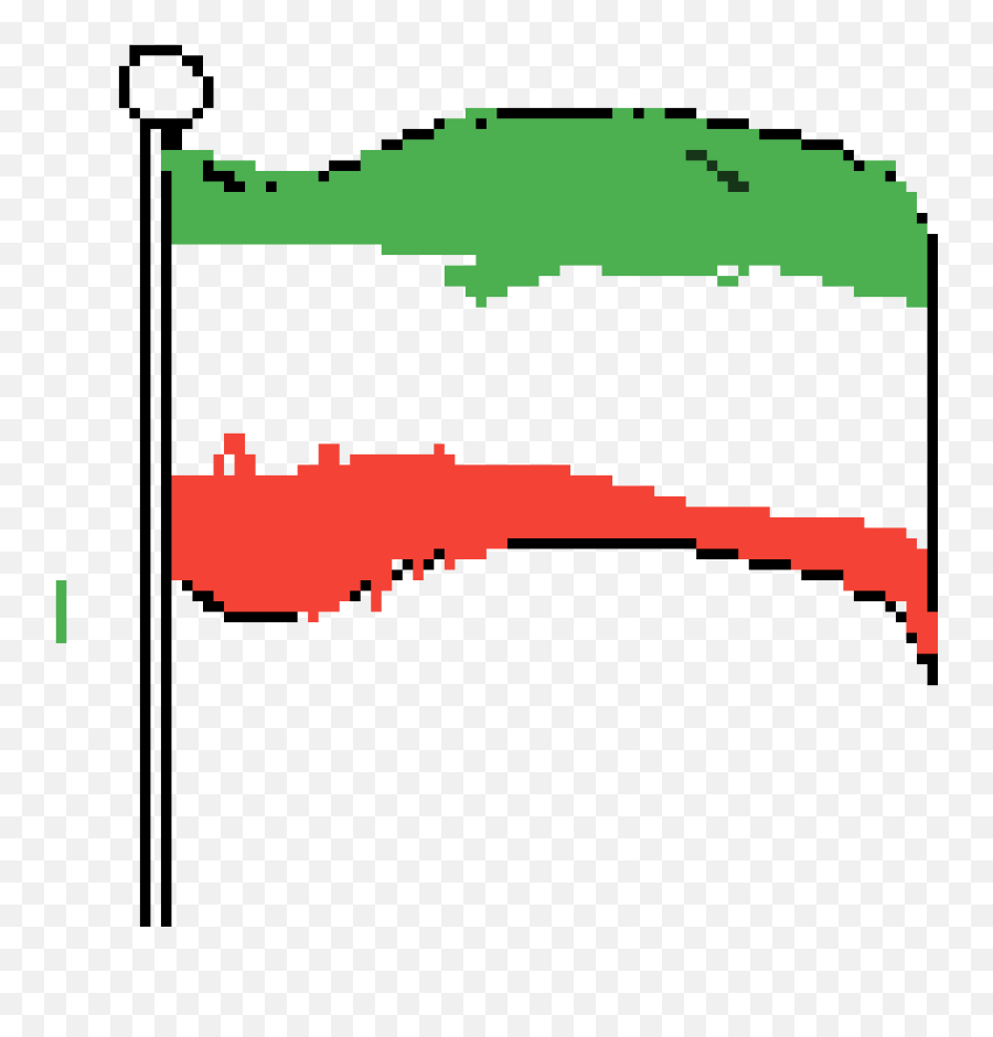 Pixilart - Iran Flag By Anonymous Flag Png,Iran Flag Png