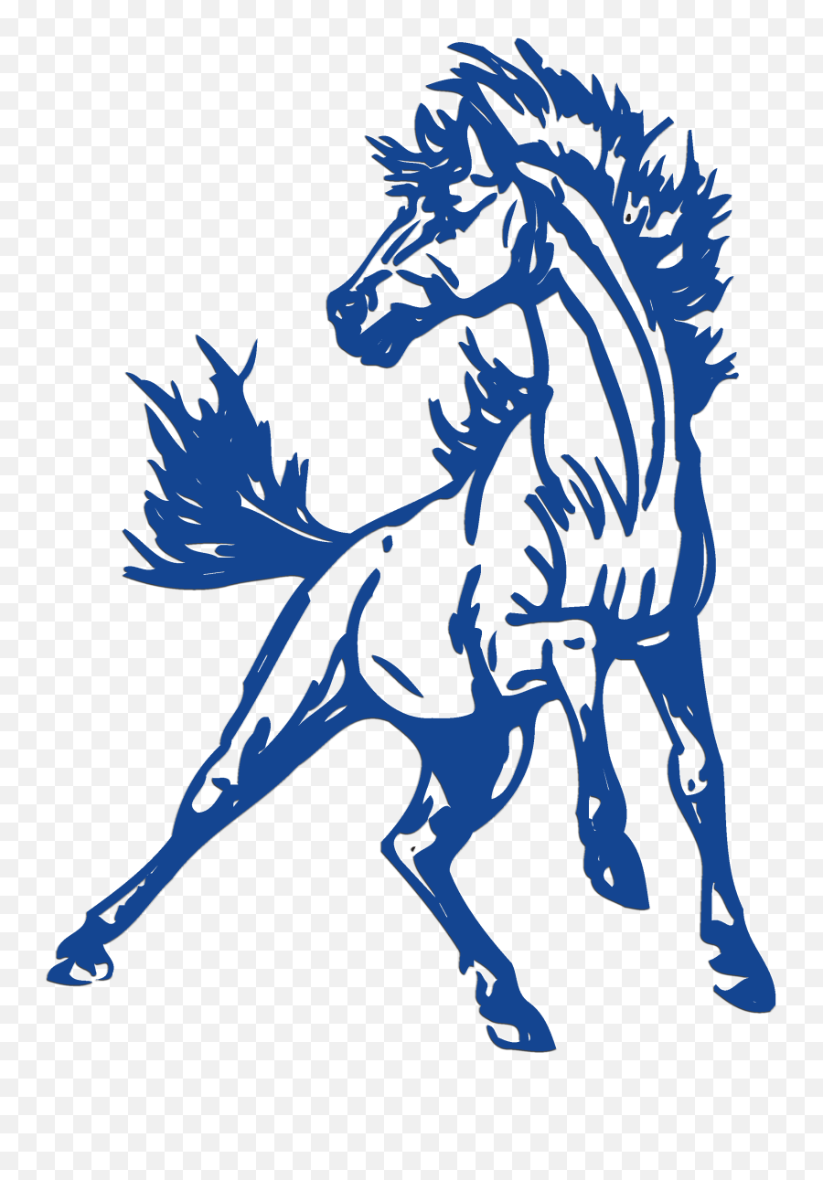 Download Stallion Clipart Mustang Logo - Cedar Cliff High School Colt Logo Png,Mustang Logo Clipart