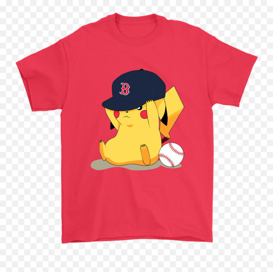 Cute Pikachu Boston Red Sox Baseball Sports Shirts - Never Received My Hogwarts Letter Png,Boston Red Sox Logo Png