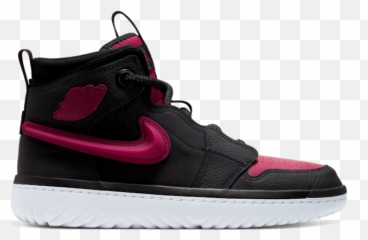 Jordan Air 1 High React - Round Toe Png,Jordan Shoes Png