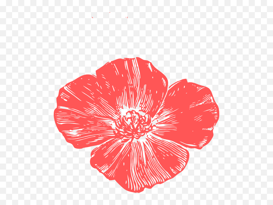 Peach Poppies Clip Art - Flower Clipart Poppy Png,Poppies Png
