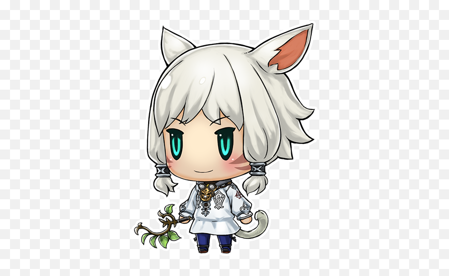 Yshtola Appearances - Final Fantasy Xiv Y Shtola Chibi Png,Ffxiv Macro Icon Mount