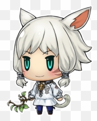 Yshtola Appearances - Final Fantasy Xiv Shtola Chibi png