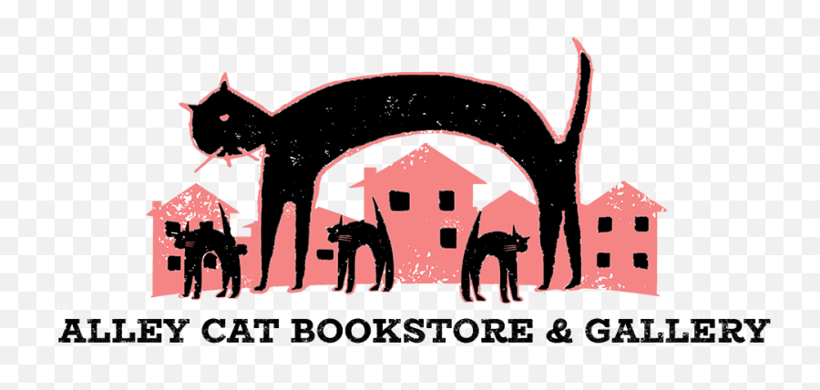 Alley Cat Bookstore U0026 Gallery - Illustration Png,Cat Logo Png