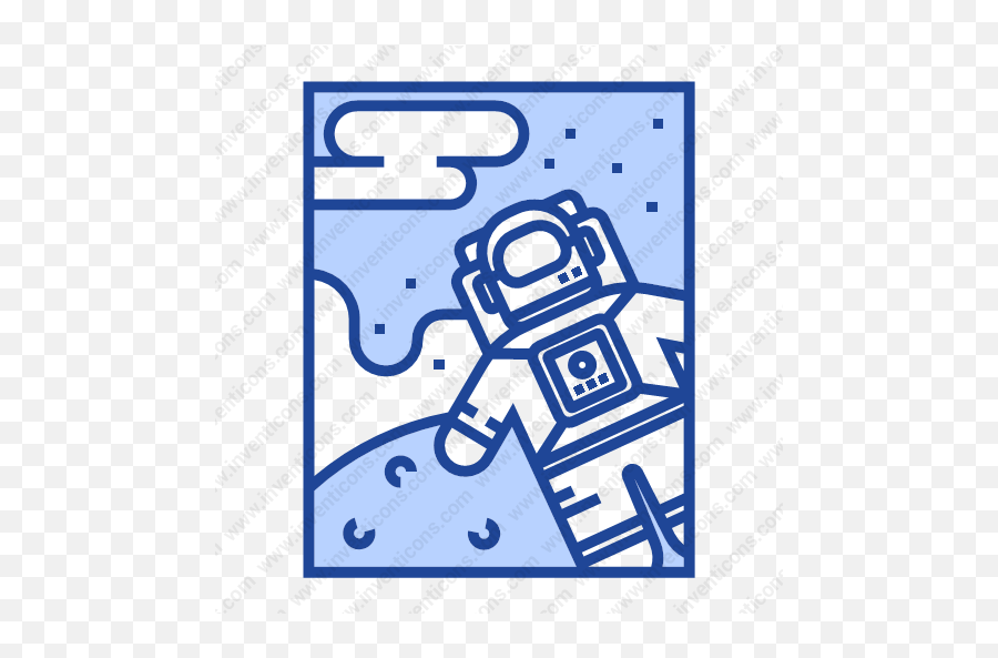 Download Astronaut Vector Icon - Vector Graphics Png,Astronaut Icon Vector