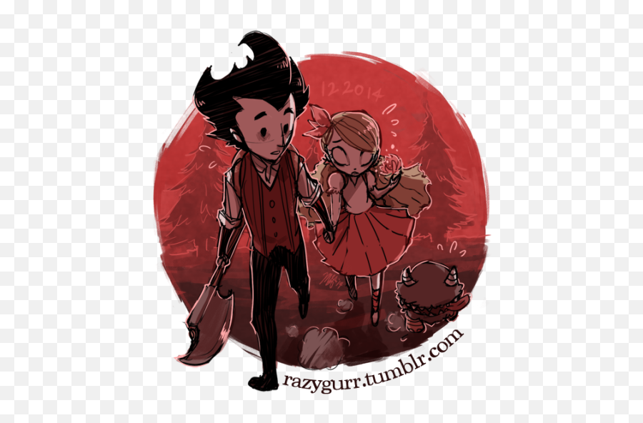 Donu0027t Starve - Don T Starve Wilson Y Wendy Png,Teen Titans Folder Icon