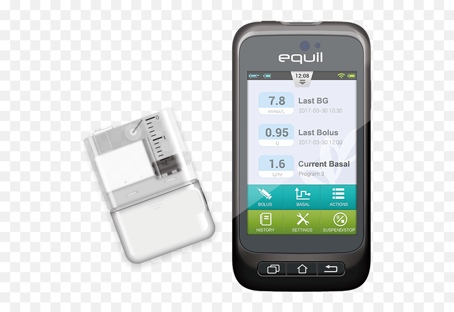 Equil Patch Insulin Pump System - Microtech Medical Inc Equil Patch Pump Png,Insulin Device Icon
