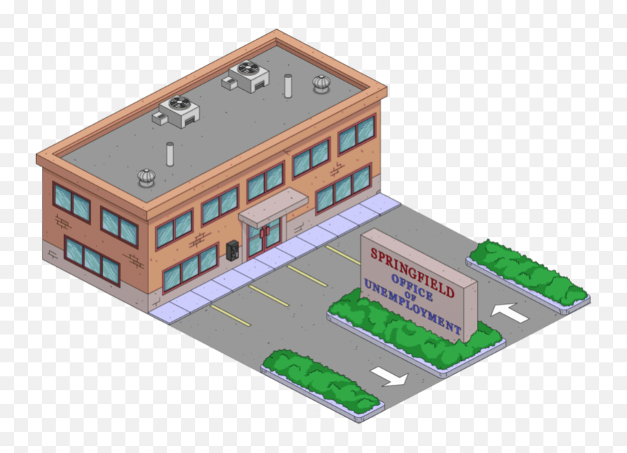 Office Of Unemployment The Simpsons Tapped Out Wiki Fandom - Tsto Unemployment Office Png,Unemployed Icon