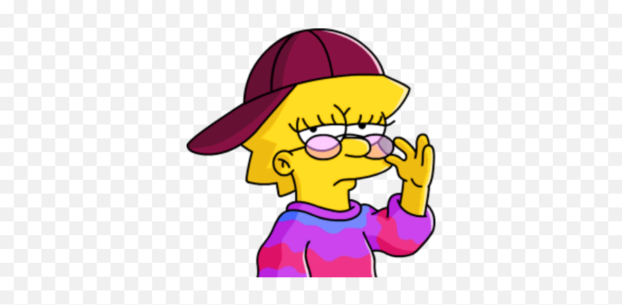 Tapped Out - Cool Lisa Simpson Png,Cool Png Images