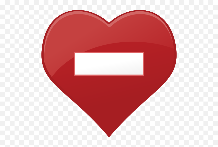 Free Heart Icon No Entry 1187353 Png With Transparent Background - No Entry Sign On A Heart,Equal Icon Png