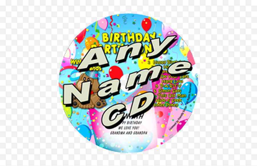 Digital Download - Custom Name Birthday Party Songs With Dot Png,Sweet Happy Birthday Evelyn In Heaven Icon