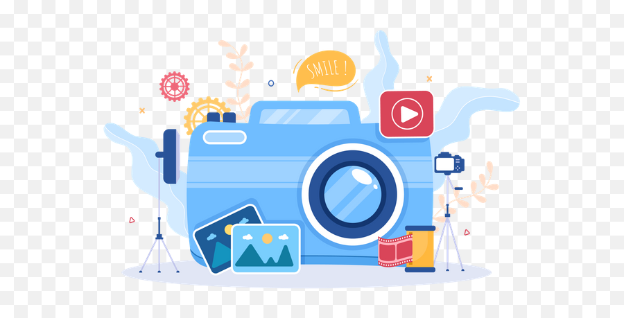 Camera Shutter Icon - Download In Line Style Illustration Png,Camera Shutter Icon Png